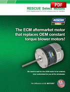 RESCUE® Select™ ECM Motors